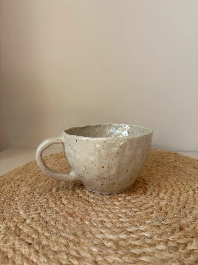 Handmade ceramic piece