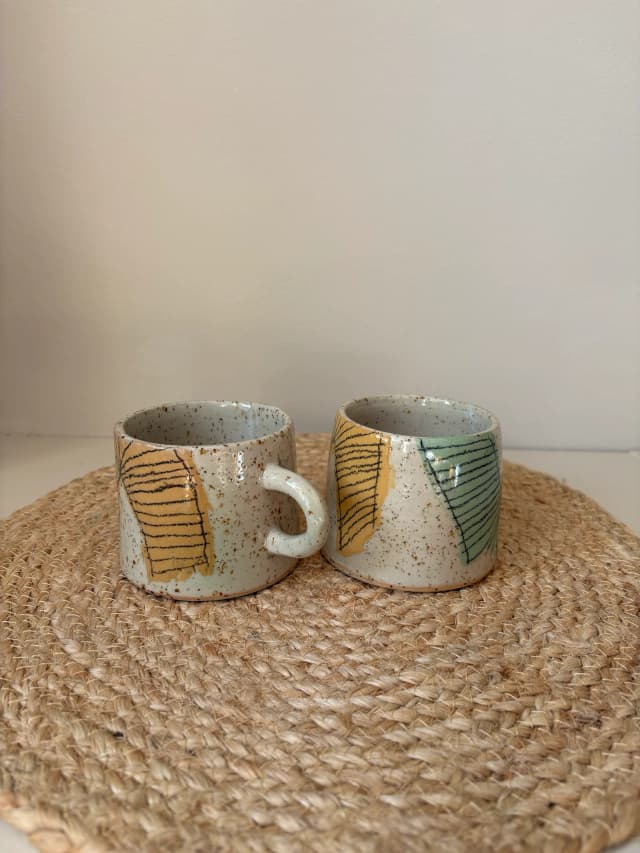 Handmade ceramic piece