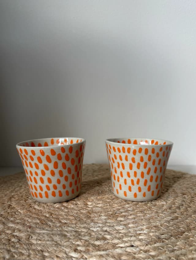 Handmade ceramic piece